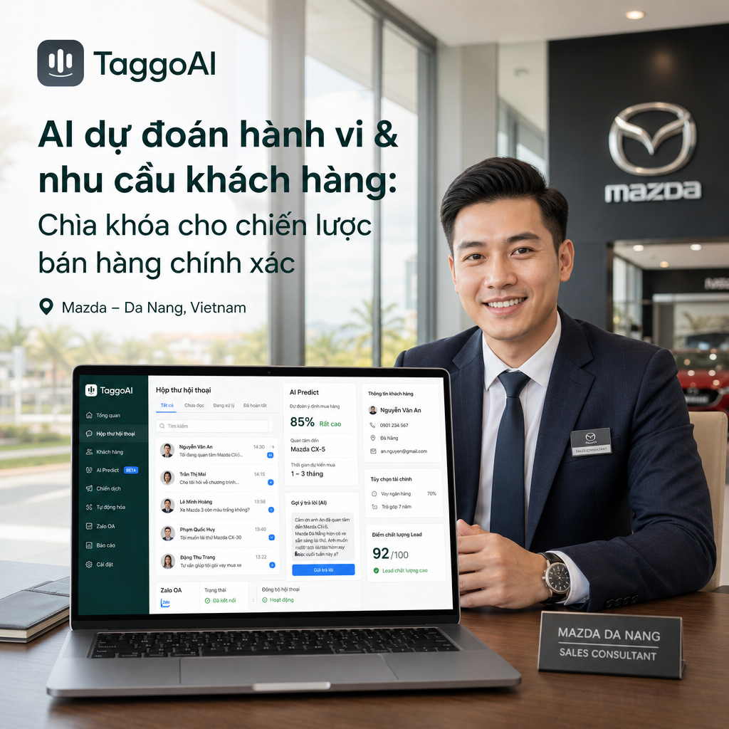 AI dự đoán hành vi & nhu cầu khách hàng: Chìa khóa cho chiến lược bán hàng chính xác