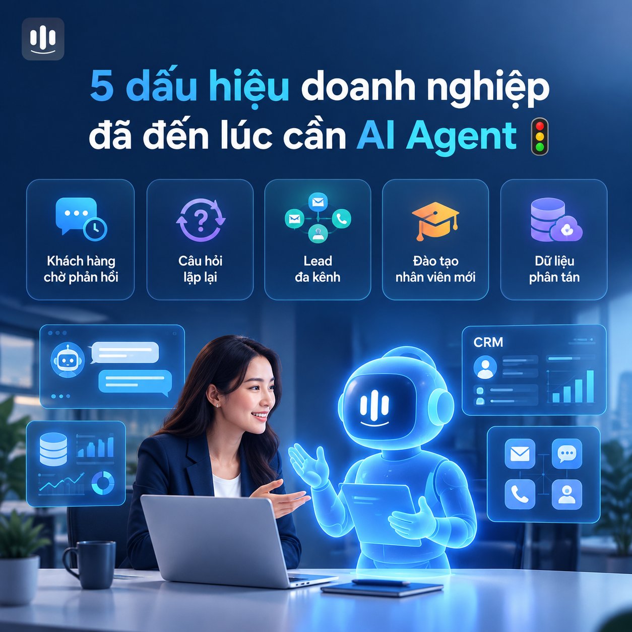 Thứ 2: 5 dấu hiệu doanh nghiệp đã đến lúc cần AI Agent